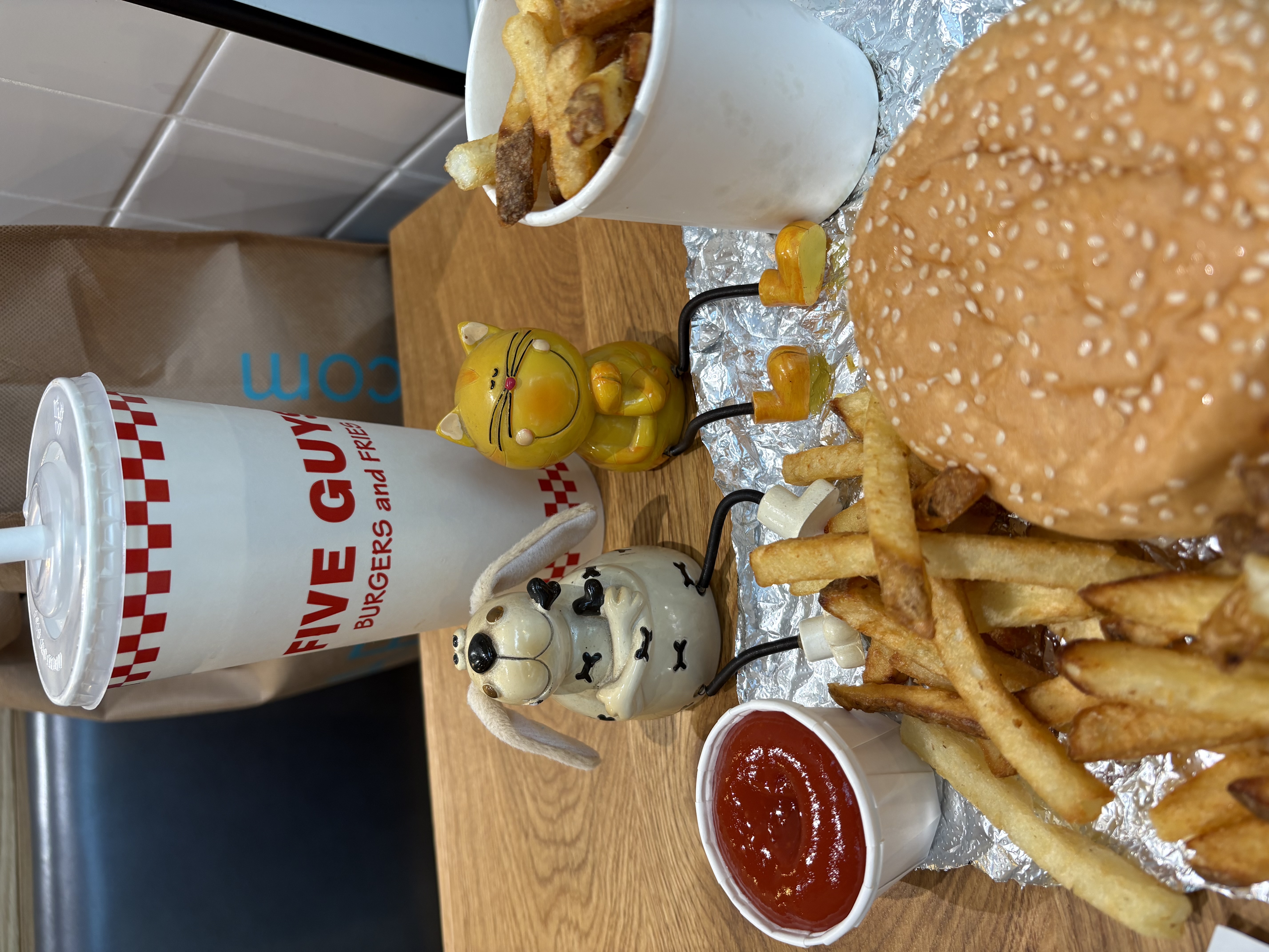 All the way to London for American Food!